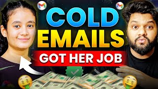 Fresher Got Data Engineer JOB at STARUP by COLD EMAILS 🔥 No JOB After College [upl. by Marteena]