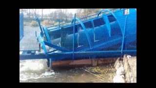 Archimedes screw turbine [upl. by Yevad417]