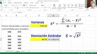 Varianza  Desviación Estándar  Matemática Básica [upl. by Biel]