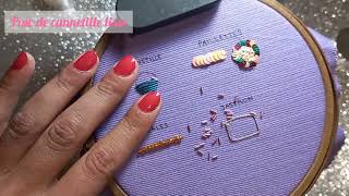 🧵🎀TUTO BRODERIE  La cannetille lisse🎀🧵 [upl. by Billie946]