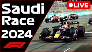 🔴F1 LIVE  Saudi Arabia GP RACE  Commentary  Live Timing [upl. by Nwahsal]