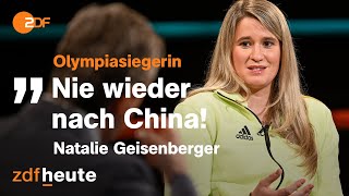 Olympia 2022 Werden die Missstände in China kaschiert  Markus Lanz vom 16 Februar 2022 [upl. by Aiclid]