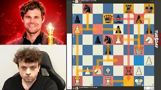 Chess SPEAKS for ITSELF GM Hans Niemann vs GM Magnus Carlsen [upl. by Notrem]