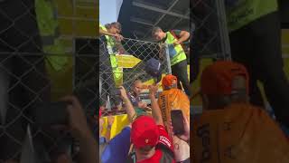 Gianpiero Lambiase from Red Bull Racing signs autographs on the Autodromo Nationale Monza circuit [upl. by Zacherie]