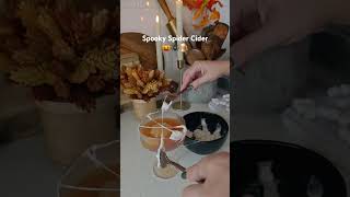 Try spooky spider cider You know to just add a bit of a sugary mess because thats what we need 🤣 [upl. by Lona]