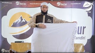 TATA CARA MEGGUNAKAN KAIN IHRAM  UHUD TOUR  UMROH SESUAI SUNNAH [upl. by Marris]