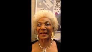 Interview with Nichelle Nichols about Star Trek Gene Roddenberry amp Uhura [upl. by Ylebmik]