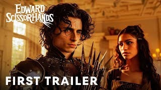 Edward Scissorhands 2024  Teaser Trailer  Timothée Chalamet Zendaya  Concept Version [upl. by Ordnasela]