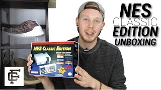 NINTENDO NES CLASSIC EDITION UNBOXING [upl. by Corrinne100]