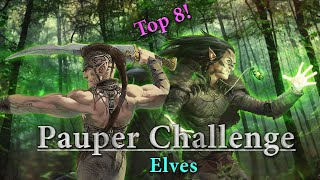 Pauper Challenge  Elves  Getting a Top 8 Playing the Matchup Lottery [upl. by Naitsirt]