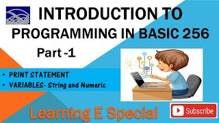 Basic 256 programming  basic 256 tutorial  basic 256 for class 7  basic 256 for class 6 [upl. by Giza833]