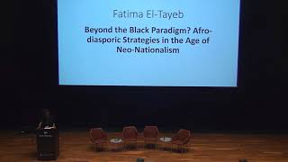 BGHRAUT 2018 KeynoteFatima ElTayeb [upl. by Rhtaeh]