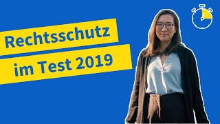 Rechtsschutzversicherung im Test  Wer sind die besten  Tipps für Vergleich Aktuelle Tests 2019 [upl. by Dud]