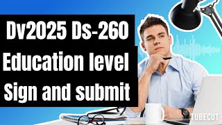 How to fill Ds260 how to sign and submit [upl. by Mahmoud181]