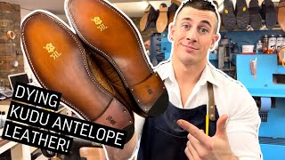 LOAKE SHOES FULL RESOLE with CUSTOMERS REACTION [upl. by Mulvihill7]