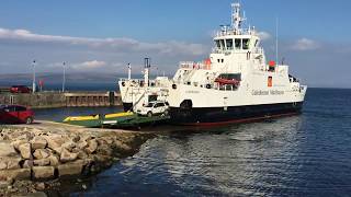 Trip from Lochranza to Claonaig with MV Catriona [upl. by Kaya]