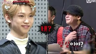 Felix and YG Conversation Stray Kids ep 7 Cut [upl. by Noek]