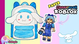 Paper Blind Bag Cinnamoroll Roblox  Karakternya Comel Bingitss   Goduplo TV [upl. by Ahtnamas]