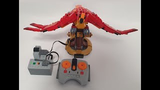 LEGO Fawkes motorized 76394 MOD Free instructions [upl. by Llarret]