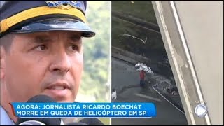 Polícia confirma que o helicóptero do Boechat tentou fazer pouso de emergência [upl. by Otis]