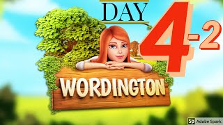 WORDINGTON Words amp Design DAY 42 New Day 32 answers gameplay android ios [upl. by Nraa536]