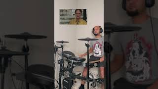 Ryan started the fire 🔥 Drum Cover  The Office US scene [upl. by Llenyl]