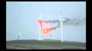 Wind turbine quotfreak accidentquot [upl. by Dragde]