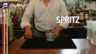 City Bar Italia Cocktail tutorial  spritz ml [upl. by Niarb]