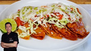 Tacos de papa y chorizo al vapor RIQUÍSIMOS tacos tacosalvapor [upl. by Kallick]