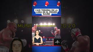 Casi termina en la lona en el primer raund boxeo boxing box [upl. by Luehrmann]