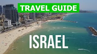 Israel country tour  Eilat Netanya Haifa Tel Aviv city  4k video  Israel from drone [upl. by Ytiak]