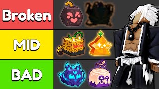 UPD LEAK The OFFICIAL Blox Fruits TIER LIST [upl. by Materi582]