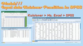 Cara input data kuisioner penelitian skala likert ke SPSS [upl. by Mariette408]