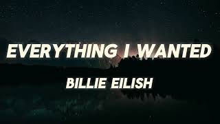 Billie Eilish  everything i wanted Lyrics [upl. by Kimberlyn]