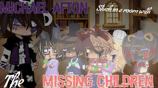 Michael Afton Stuck in a Room with the Missing Children Afton Family Gacha Club FNaFxGC Remake [upl. by Durstin]