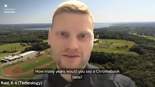 Chromebooks in the Classroom Episode 1 Reid Bland [upl. by Cairistiona715]