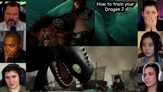 Death of Stoick  How to train your dragon 2  Reaction Mashup  httyd [upl. by Barthold]