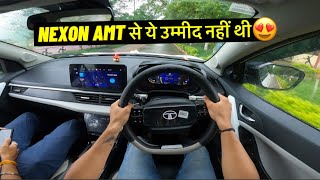 Should you buy Nexon AMT in 2024  New Nexon Facelift Drive [upl. by Gilles]