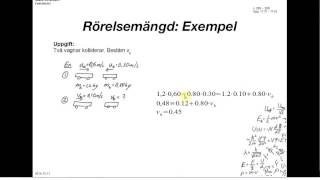 Fy1 113 KraftoRorelseNewtonRorelsemangd [upl. by Iliak]