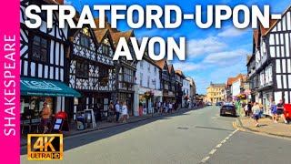 STRATFORD UPON AVON 🏴󠁧󠁢󠁥󠁮󠁧󠁿 Journey through time 2024 [upl. by Lyrak]