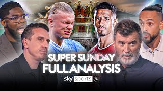 TITLE RACE HOTS UP 🌡️  Keane Neville Micah and Walcotts FULL Super Sunday PostMatch Analysis 🔍 [upl. by Yldarb]