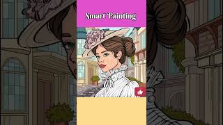 Smart Painting  shorts video  viral  tranding  viral shorts  shorts [upl. by Ehtiaf]