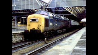 Last of the Deltics 1982  Kings Cross etc [upl. by Maiocco69]