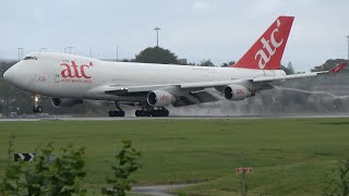 AEROTRANSCARGO ATC B747400F ARRIVES amp DEPARTS MANCHESTER AIRPORT MANEGCC 100824 ✈️ [upl. by Rellia]