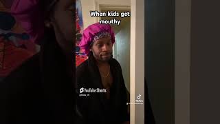 When kids get mouthy mouthy cherrycheeks cleanyourroom funny reels shorts comedy [upl. by Arand]