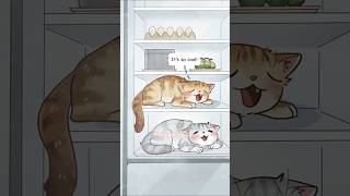 Its So Cool In The Summer cat animation shorts [upl. by Manvil]