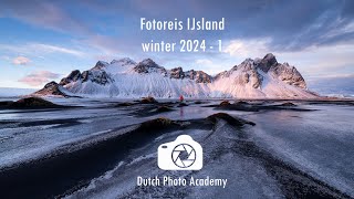 Fotoreis IJsland winter 2024 week 1 [upl. by Aelanna976]