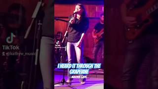 I Heard It Through the Grapevine  Marvin Gaye  Cover by Kathy Wen and Aspire Band [upl. by Odnesor]