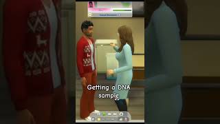 Getting a DNA sample in the scientist career sims4 [upl. by Etakyram2]