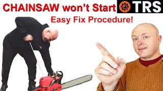 Chainsaw WILL NOT START If Chainsaw Wont try these easy fixes [upl. by Noremak]